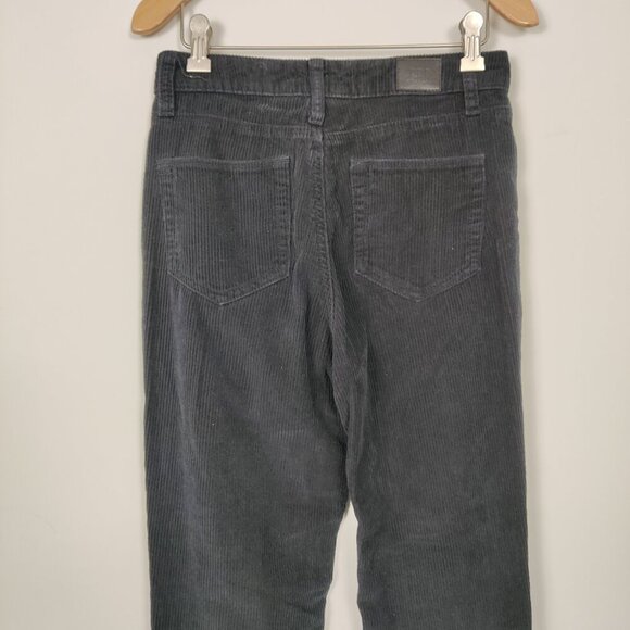 BDG Mom High Rise Women's Corduroy Pants in Black Size 25 Winter 100% Cotton - Picture 4 of 11